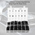 240pcs 12 Sizes Car Body Push Pin Rivet Bumper Fasteners Clip Trim for Honda Toyota Ford
