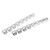 Exhaust Muffler Pipe Heat Shield AntiScalding Cover Fit for R1200GS F800GS F700GS F650GS(Silver )
