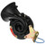 Loud 105DB 12V/24V Black Waterproof Electric Snail Horn Air Horn Raging Sound For Car Motorcycle Truck Boat