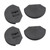 4PCS Car Bulb Access Cover Clip Twist Lock 51757163899 Replacement for 1 Series E82 E88 2008‑2010