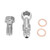 Turbo Oil Feed Bolt Kit M10X1.5Mm 4An1.8MM Restrictor TD04／05
