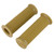 Pair of 1inch 25mm / 1.1inch 28mm Universal Motorcycle Vintage TPU Handle Handlebar Grip Sauce Yellow