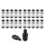 M12 X P1.5 Car Racing Lug Wheel Nuts Screw for Most of Aftermarket Wheels(Black)