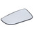 Tow Mirror Lower Glass 68067731AA Left Replacement for Dodge Ram 1500 2500 3500 4500 5500 2010‑2020