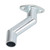 32mm Offset Air Intake Pipe with Gasket Steel Alloy for 49cc 66cc 80cc Motorised Bicycle Carburetor