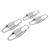 Exterior Door Handle Bowl Trim Cover Chrome ABS Decor Fit for Land Cruiser 200 2012-2018