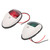 2PCS 10‑30V Boat Navigation Light LED Signal Warning Lamp Universal for Pontoon Yacht