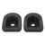 2 Pcs Door Lock Knob Grommet 7R3Z 63220A51 AC Left Driver Door Trim Panel Bezels Replacement for Ford Mustang 2006‑2014 Black