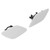2PCS Headlight Washer Cover 61677171660 for 328i Base 2‑Door Convertible 2007‑2010