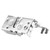 Right Sliding Door Lock Latch 9017301135 Replacement Fit for Dodge Sprinter 2003‑2006