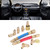 8pcs/Set Air Conditioning Refrigeration R-12A/C Connector Adapter Hoses R134A R12