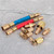 8pcs/Set Air Conditioning Refrigeration R-12A/C Connector Adapter Hoses R134A R12