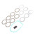 Clutch Kit Friction Discs Disks Springs Gasket 5Y1‑16331‑01‑00 Fit for Raptor 350 2004‑2013