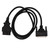 12V OBD2 Scanner Cable 05‑0012 OBDII Code Reader Diagnostic Scan Tool Plug Connector Cable Replacement for INNOVA 3100 3110 3120 3130 3130C