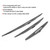 3Pcs/Set Front &amp; Rear Wiper Blades Accessory Fit for Citroen C3 Mk1 Models 2002‑2008
