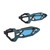 2 Pcs Motorcycle Turn Signal Lamp Protector Motorcycle Refitting Replacement for R1200GS R1250GS ADVBlue Front