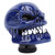 Skull Shift Knobs Resin Comfortable Grip Samurai Skull Shifter Handle Knob with 3 Adapters for Most Manual Transmissions Car Dark Blue