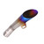 Stainless Steel Universal Motorcycle Motocross Exhaust Muffler Pipe Tip Half Blue