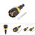 New Motorcycle CNC Aluminum Alloy Frame Slider Falling Protector Anti Crash Caps Gold
