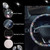 Car Steering Wheel Cover 15in Stylish Shiny Antislip Steering Wheel Protector for Most Cars White Diamond