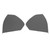 1 Pair Door Upper Cover Trim Front Door Plastic Cover ABS 2117270148 Left Right Cover Trim Panel for Benz E Class W211 2003‑2009