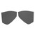1 Pair Door Upper Cover Trim Front Door Plastic Cover ABS 2117270148 Left Right Cover Trim Panel for Benz E Class W211 2003‑2009