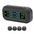 Tire Pressure Monitoring System High Efficiency Solar Power LCD Screen TPMS for RVs Trucks Cars DC 5V
