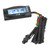Motorcycle LCD Digital Gauge Voltage Meter Voltmeter Temperature Thermometer Time Display Sensor M12x1.5