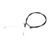 53in Zone Control Cable for Engine Brake Stop ABS+Metal Black 9461130 Replacement for MTD Behind Mowers 2004-2013