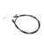 53in Zone Control Cable for Engine Brake Stop ABS+Metal Black 9461130 Replacement for MTD Behind Mowers 2004-2013