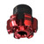Front Fork Frame Slider Aluminum Alloy High Strength Strong Protection Universal for Most Motorcycles Black Red