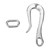 4in Pelican Hook 316 Stainless Steel Polished AntiRust Boat Hardware Accessories