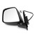 Outside Auto Mirror Left HfZ9324748 Black Replacement for Nissan NV200 2010‑2016