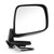 Outside Auto Mirror Left HfZ9324748 Black Replacement for Nissan NV200 2010‑2016