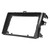 9 Inch Silver Car Stereo Radio Fascia 2DIN ABS Audio Panel Bezel Replacement for Corolla 2006‑2013
