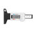 Wheel Thread Depth Gauge 0~25.4mm/1in Car Tyre Thread Depth Meter for Multiple PurposeWhite