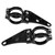 2pcs Headlight Mount Bracket Clamps Head Lamp Holder Fork 35-43mm for Motorcycle