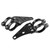 2pcs Headlight Mount Bracket Clamps Head Lamp Holder Fork 35-43mm for Motorcycle
