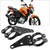2pcs Headlight Mount Bracket Clamps Head Lamp Holder Fork 35-43mm for Motorcycle