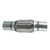 Car Exhaust Pipe Stainless Steel Rust Proof Low Noise Shock Absorption Tough Muffler Universal for Vehicle