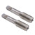 2Pcs Straight Flute Tap High Speed Steel Metric Hand Flute Tap Standard Screw Tapping ToolM14x1.5