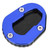 Motorcycle Side Stand Base Kickstand Extension Plate Enlarger AntiSlip Fit for YAMAHA MT125 YZFR125 1418(Blue )