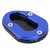 Motorcycle Side Stand Base Kickstand Extension Plate Enlarger AntiSlip Fit for YAMAHA MT125 YZFR125 1418(Blue )