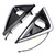 Pair of Car 12V LED Daytime Running Light 3 Colors DRL Fits for Toyota Alphard 18-19