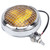 12V Retro Motorcycle Headlight 4300K Color Temperature Headlamp with Mesh Grill Universal