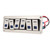 6 Gang Rocker Switch Panel 12V 24V Blue LED Waterproof SPST On Off Pre Wired Switch for Car Boat Truck UTV