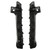 Front Right Left Bumper Bracket 57707SC040 Side Bumper Cover Bracket Replacement for Subaru Forester 2009‑2013