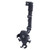 Car Phone Holder Black Multifunctional Versatile Sturdy Rearview Mirror Phone Holder for Car Home Kitchen