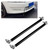 1 Pair 20cm Car Front Bumper Support Bar Strut Car Modification Support Rod(Black)