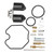 18Pcs/Set Carburetor Repair Kit with Float Sealing Rings Gaskets Xa03001 Replacement for ATC Big Red CB CRF FourTrax